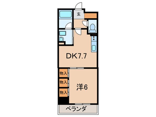 サカト3の物件間取画像